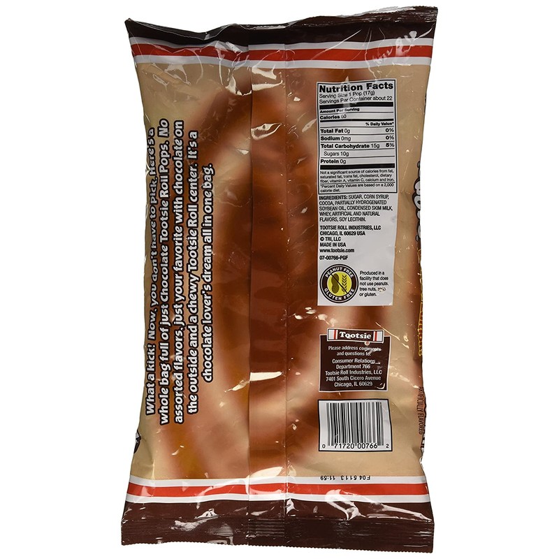 Tootsie Pops Limited Edition Chocolate Pops 13.2 oz