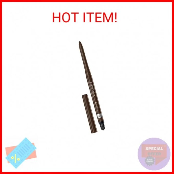 Rimmel London Exaggerate Waterproof Eye Definer Eyeliner, Highly Pigmented, Long