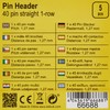 Delock Pin Header 40 Pin 1.27mm Pitch 1 Row Straight
