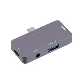 Type C Docking Station (3.5mm with 4 Poles) / Gray UD-C02GY