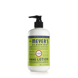 Mrs. Meyer’s Loción para Manos Limón 354 ml | Hand Lotion con Ingredientes Naturales | Hidratación Ligera y Refrescante | Vegano | Sin Parabenos