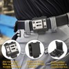Tape Measure Holster with 4 Drill Bit Hooks, Tape Measure