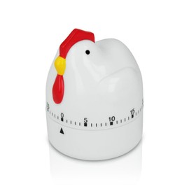 Metaltex Timer Hen 60 min, White