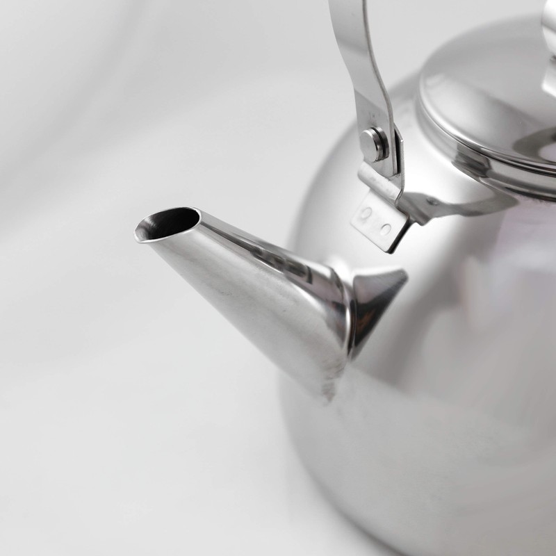 Muurikka 3L Stainless Steel Kettle for Grill, Gas, Open Fire