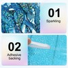PATIKIL 3 Pack Party Backdrop Decoration, 1mx2m Tinsel Streamer Foil