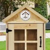 little free library wooden sign 5.5 inches, free little library