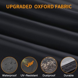 Faireach Bike Cover for 2 Bikes, Bike Covers for Outside Storage, Bicycle Covers with Waterproof Material & Lock Holes, Anti Dust Rain Snow UV, Fits for Mountain, Road & Heavy Duty Bike