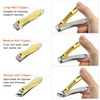 VOCOSTE Nail Clippers Set Professional Nail Toe Nails and Slant