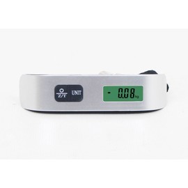 Digital Luggage Weighing Scale, 50kg Portable Electronic Suitcase Weigher for Travel with Backlit