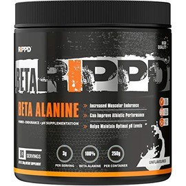 RIPPD BETARIPPD Beta Alanine 250g Powder Preworkout – Muscle Strength – Endurance Booster