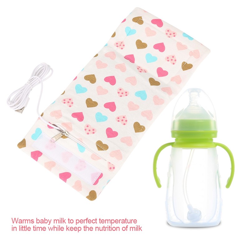 USB Portable Travel Infant Baby Feeding Bottle Warmer Heater Thermostat