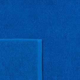 Top Towel - Plus - Bath Towels - 4 Face Towels or Bidet - 30x50cm - 100% Cotton - Blue