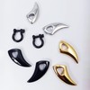 DEWGEM Heavy Ear Hangers for Tunnels - Gold Ear Stretching