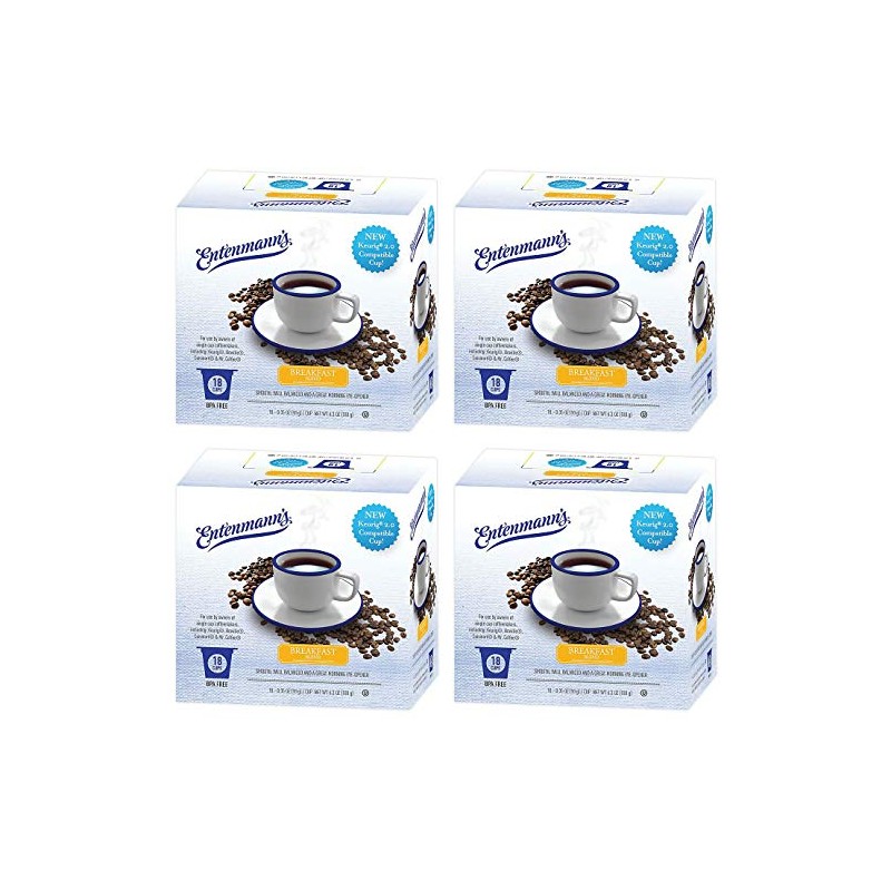 Entenmann's Single Serve Coffee, 4/18 count boxes (72 total) (Breakfast
