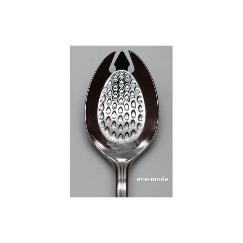 eve-mode RT 18-0 Petite Rose Line Strawberry Spoon, Total Length