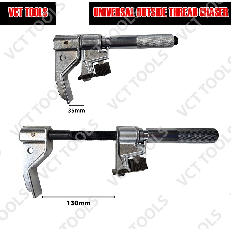 VCT Universal Outside Thread Chaser Repair Tool Restores Threads &