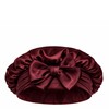 Casa Della Silk Serenita Mulberry Silk Hair Bonnet – Bordeaux