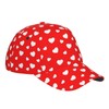 Valentine Heart Pattern Hats Women Men Valentines Day Baseball Cap