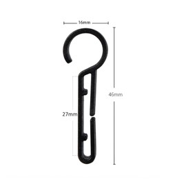 JJWNMLL 14 Pieces Helmet clip,Helmet Hook for Narrow-Edged Helmet Various Headlamp and Hard Hat torch