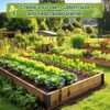 8Pcs Raised Garden Bed Corner Brackets, 11“ x 3” x
