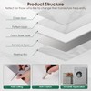 VallisCo Peel and Stick Backsplash Tiles 20 Sheets 12''x12'' PVC