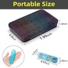 Pill Box 4 Times a Day, 7 Days Pill Organiser