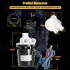DearChan APTA92P10WD1 Water Pump Motor Assembly For Hoshizaki APTA92P10WD1 Ice