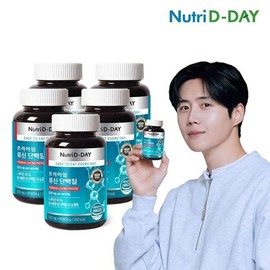 NutriD-Day 뉴트리디데이 프리미엄 류신 단백질 5병 총15개월분 NutriDay Premium Leucine Protein 5 Bottles Total 15 Months Supply