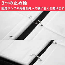 YoKiStar Card File, 9-Pocket Trading Card File, High Capacity, Can Store Up to 900 Cards, Waterproof PU Material, Card Storage, Card Binder, Transparent Sheets, Double-Sided Use, 50 Pages, For