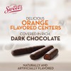 Sweet's Candy 16 Boxes Sweet Candy Dark Chocolate Covered Orange
