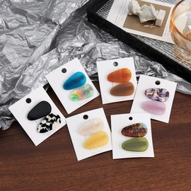 Hairpin Making Materials / Hair Accessory Supplies (cd111) [Acetate - Coffee Color] A Pair of Tapes 200ea