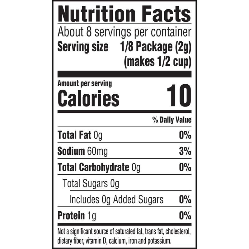 Jell-O Sugar-Free Cherry Gelatin Mix 0.6 Ounce Box (Pack of