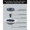 Hibbent Kitchen Sink Plug,Upgraded 3 in 1 Kitchen Sink Strainer