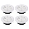 PATIKIL 8 Inch Round Air Vent Cover, 4 Pcs ABS