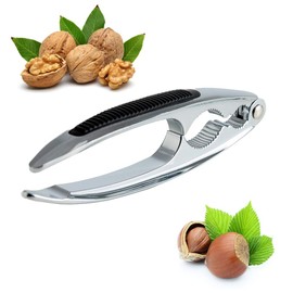 oujilet Nutcracker Pecan Cracker Nut Opener Lobster Cracker with Non Slip Grip, 15,8 cm, Metal Nut Cracker Tool for All Sorts of Nuts