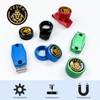 YEUEK TAOM Pool Chalk Holder Round Shaped Practical Tool Billiards