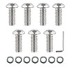 IVWFU 15PCS Windshield Bolts Batwing Inner Fairing Screws with Washers
