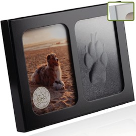 Jadiela Paw Print Set, Dog or Cat 3D Picture Frame, Dog Paw Print Gift, Made in Germany
