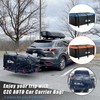 CZC AUTO Hitch Cargo Carrier Bag, 20 cu. ft Waterproof/Rainproof/Weatherproof