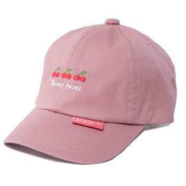 Happybeans Casual Cap & Hat, Boys, Girls, One-Point, Kindergarten, Nursery, pink