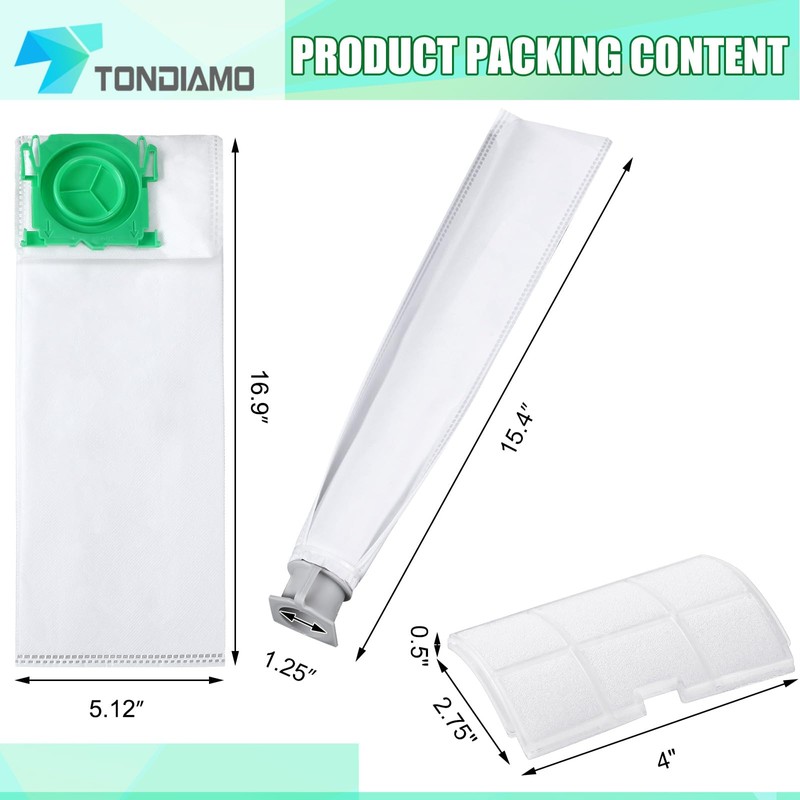 Tondiamo 11 Pack Service Box Set Comes with 8 Filter