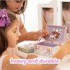 Jewelkeeper Musical Jewelry Box for Girls with Spinning Unicorn, Glitter