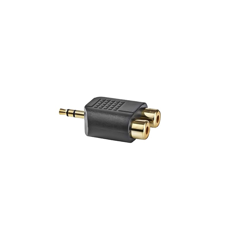 3 x Mini Jack Plug 3.5mm to 2x RCA Female