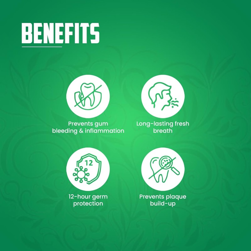 Dabur Miswak Whitening Toothpaste - 100gm, Herbal Toothpaste with Pure