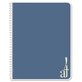 BookFactory A4 Notebook / A4 Ruled Notebook 120 Pages (21cm x 29.7cm) Wire-O (RULE-120-4RW-A)