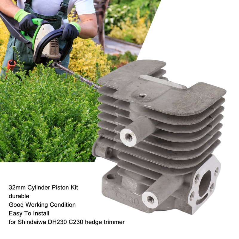 32mm Cylinder Piston Kit for Shindaiwa DH230 C230 Hedge Trimmer