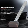 EVTSCAN Sintered Diamond Hand Dresser, with Knurled Carbon Steel Handle,