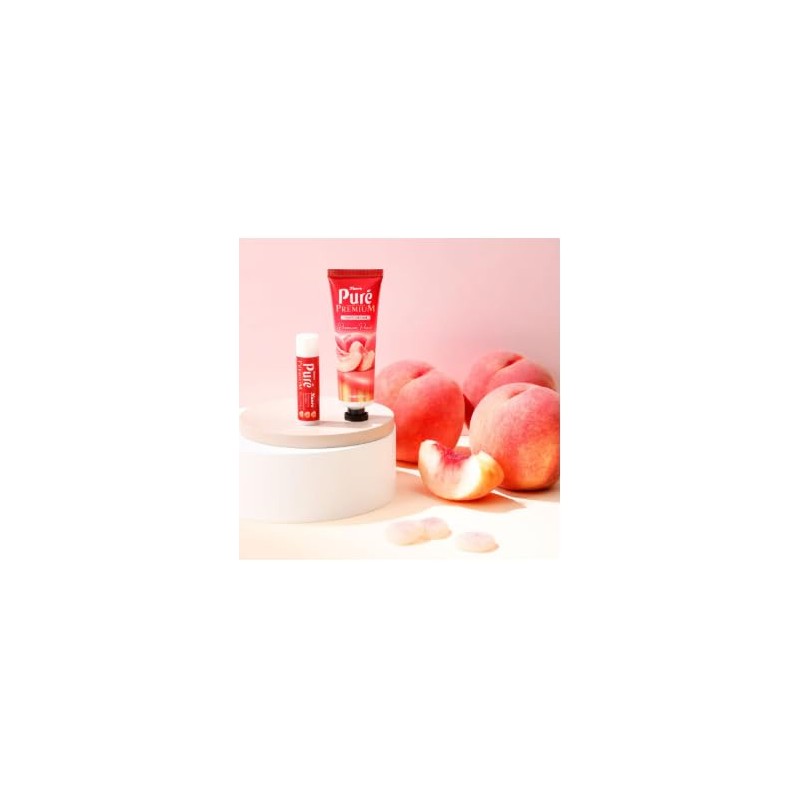 Kanro Pure Gummy Pure Premium Peach Scent, Lip Balm &