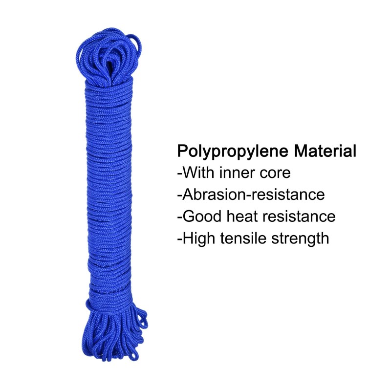 QUARKZMAN Polypropylene Rope Mesh 50 m / 164 ft 2