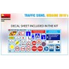 Miniart MIN35635 1:35-Traffic Signs Ukraine 2010's, Various